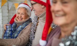 Seniors Celebrating Holidays